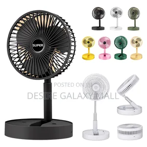 Foldable and Telescopic Rechargeable Fan