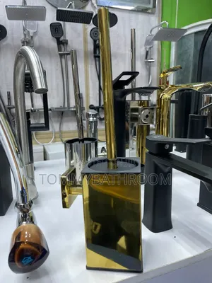 Gold Toilet Brush