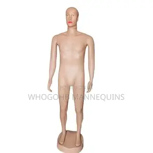 Full Body Plastic Non Detachable Waist Male Mannequin