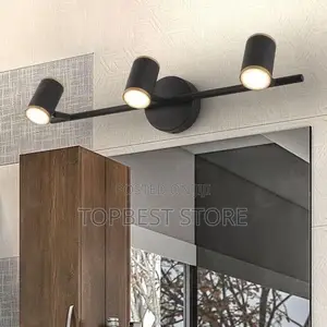 Modern Led Bathroom Vanity Light Black Gold Wall Sconces