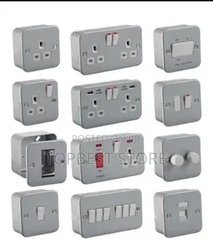 Metal Switches and Socket
