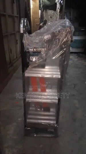 Original Quality Black Aluminum Ladder 4x4 16ft