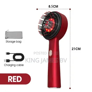 Electric Scalp Massage Comb – Deep Relaxing Therapy