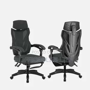 Trendy Egornomic Swivel Office Chair ( All Black)