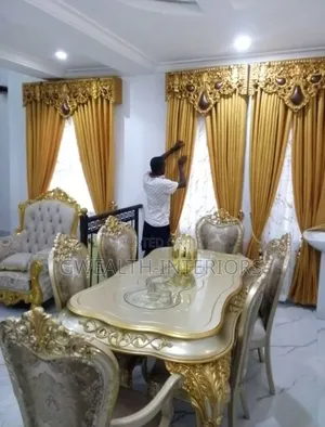 Royal Gold Turkish Curtains