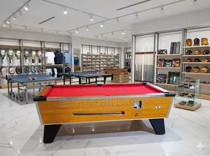 Standard Coin Operated Marble Display Snooker Table
