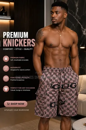 Premium Imported Designer Cargo Shorts for Men