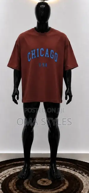Chicago U.S.A Graphic Unisex 100% Cotton T-shirt