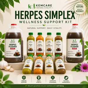 Kemcare Natural Herpes Simplex Virus Wellness Kit Uti STD Warts