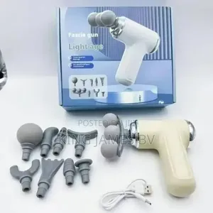 Triple Head Massage Gun – Deep Muscle Relief System