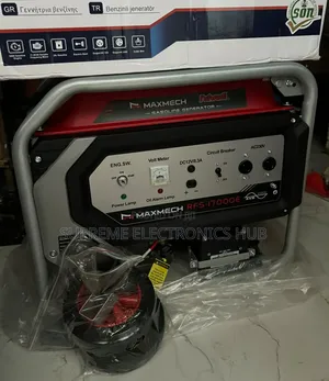 Brand New 15kva Maxmech Model Rfs17000e Petrol Generator {Copper Coil}