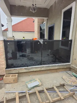 Sit Out Balcony Glass Handrail