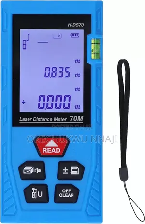 Laser Distance Meter High Accuracy Abs Housing With Large Storage