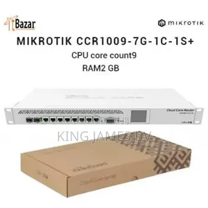 Mikrotik:Ccr1009-7g-1c-1s+ Cloud Core Router
