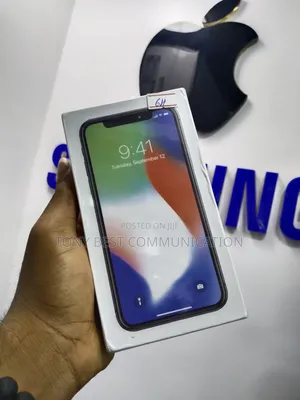 New Apple iPhone X 256 GB Silver