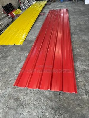 0.70mm Red Longspan Corrugation Premium Aluminum