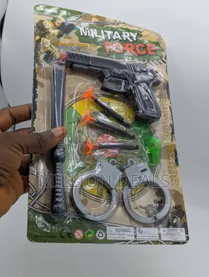 Military Force Kids Toy Gun Set Ages 3+