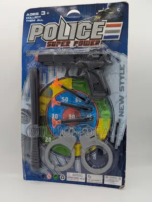 Cool Kids Police Toy Gun Sets Ages 3+