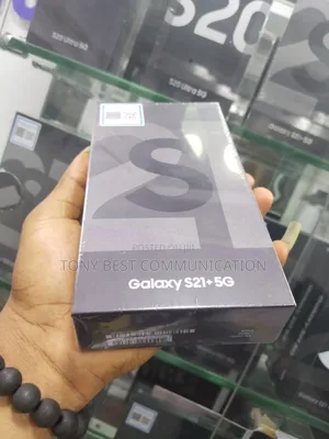 New Samsung Galaxy S21+ 5G 128 GB Black