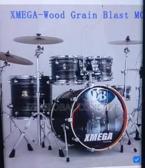 Db Xmega 5sets Wood Grein Blast Professional Drum
