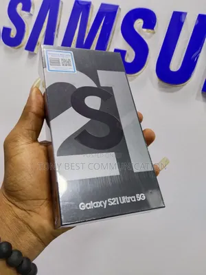 New Samsung Galaxy S21 Ultra 5G 256 GB Black