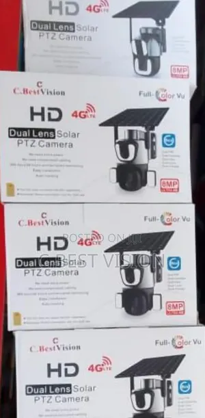 C.Best Vision Hd Dual Lens Solar PTZ Camera