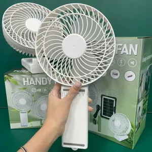 6′′ 2-in-1 Handheld Desktop Fan | 3-12h Runtime | Fast Charging