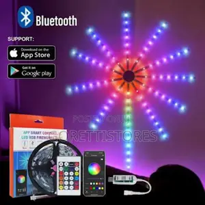 App Smart Control Ic Led RGB Fireworks Light
