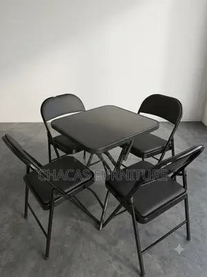 Premium 5-Piece Foldable Dining Training Set
