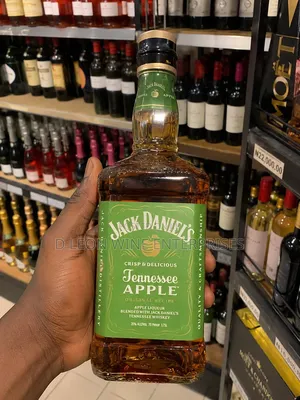 Jack Daniels ( Apple ) Cartoon by ( 12 Bottles )