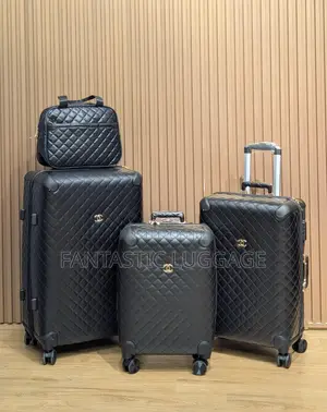 Premium 4n1 Luxury Luggage Set Polypropylene Leather Travel Suitcase