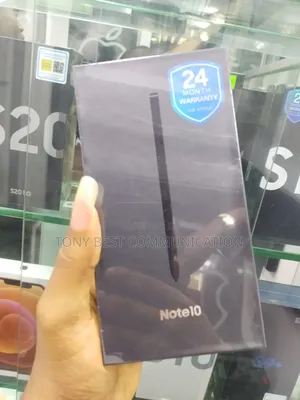New Samsung Galaxy Note 10 5G 256 GB Black
