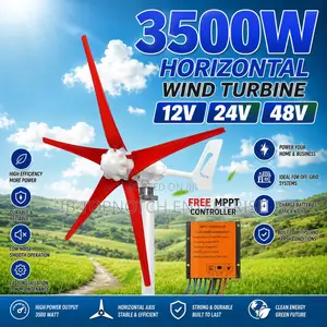 Powerful 3500w 48v Wind Turbine – Clean, Reliable Cost-Saving Energy