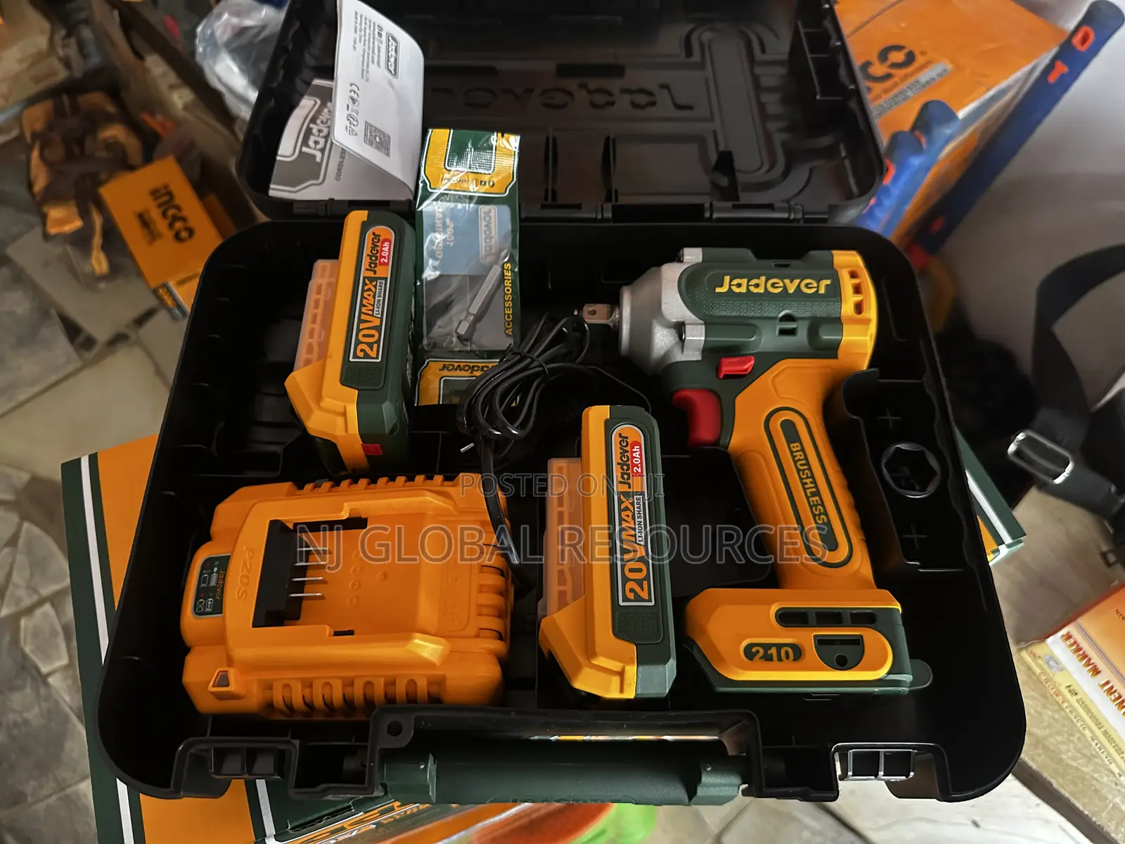 Cordless Impact Wrench and Impact Driver