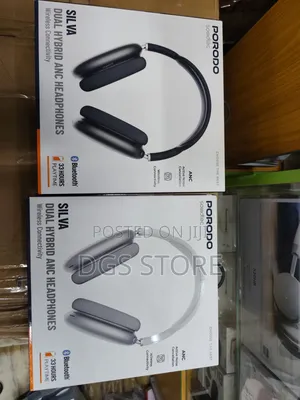 Porodo Silva Dual Hybrid Anc Bluetooth Headphone