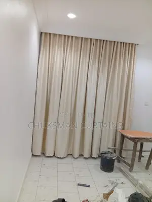 Cream Plain Curtain