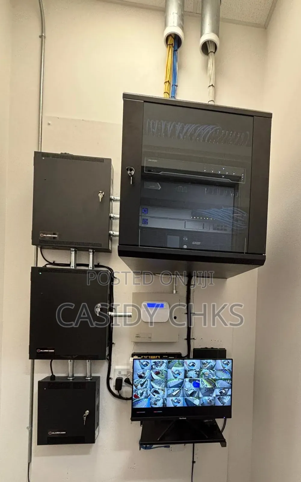 CCTV Camera, Access Control, Complete Network Installations.