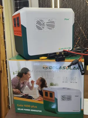 Cola 1000plus All-in-One Solar Generator With 500w Output