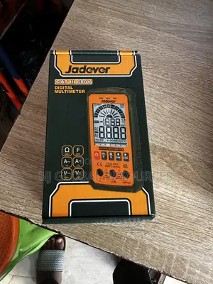Digital Multimeter Jadever 600v 6000count, Full Screen Display