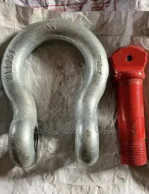 25 Ton Heavy-Duty Bow Shackle – Forged Steel Lifting Rigging Shackle
