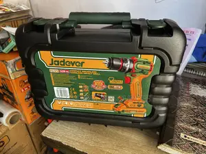 Compact Brushless Cordless Impact Drill Jadever 62nm