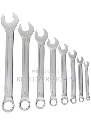 Wrench Set 8pcs Combination Spanner Set Tool Kit for Vehicle Motorcycl
