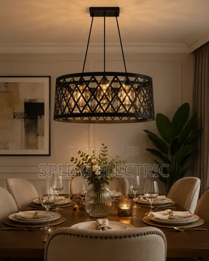 Wooden Dropping Pendant Light