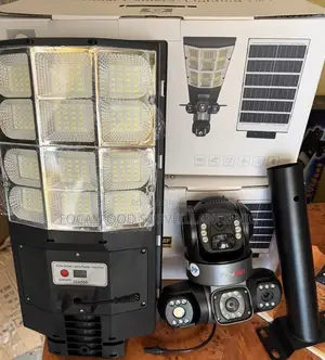 V380 Pro Solar Street Light With CCTV Camera -800w