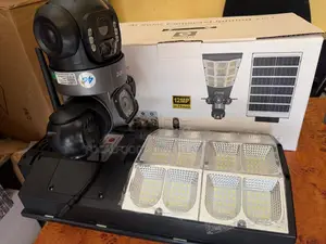 Original 3 Lens CCTV Camera + Solar Street Light