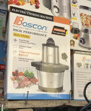 Boscon High Performance Yam Ponder and Food Processor