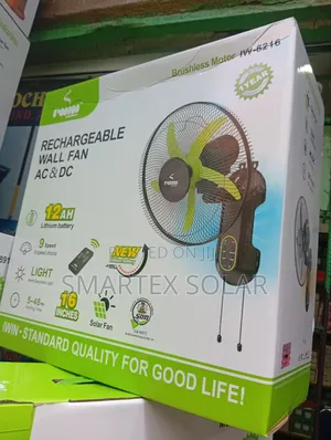 16 Inches Ac Dc Iwin Rechargeable Fan