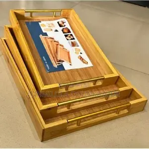 Bamboo Wooden Tray 3 in 1