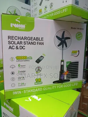 16 Inches Iwin Rechargeable Fan
