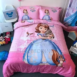 Character Duvet, Bedsheet and 4 Pillow Covers